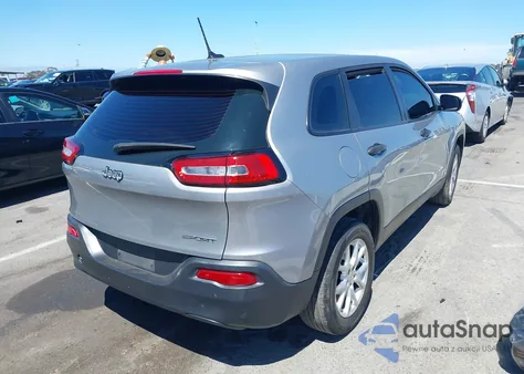 2015 Jeep Cherokee Sport из США, поврежденный, VIN 1C4PJLAB7FW536611